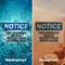 Signmission Fire Sprinkler Manual Shutoff Valve Above Ceiling OSHA Notice Sign, Plastic, 10in W x 7in L, 2PK OS-2PACK-NS-P-710-L-12674 - alternate 5
